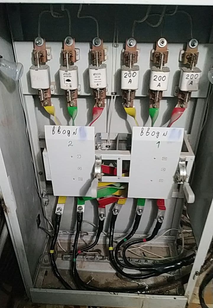 Электрификация в Перми - Установка концевых термоусаживаемых муфт на два ввода