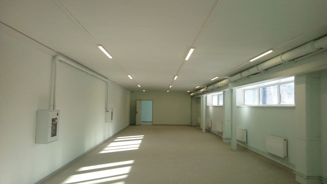 Монтаж освещения и розеток в складском помещении в Перми