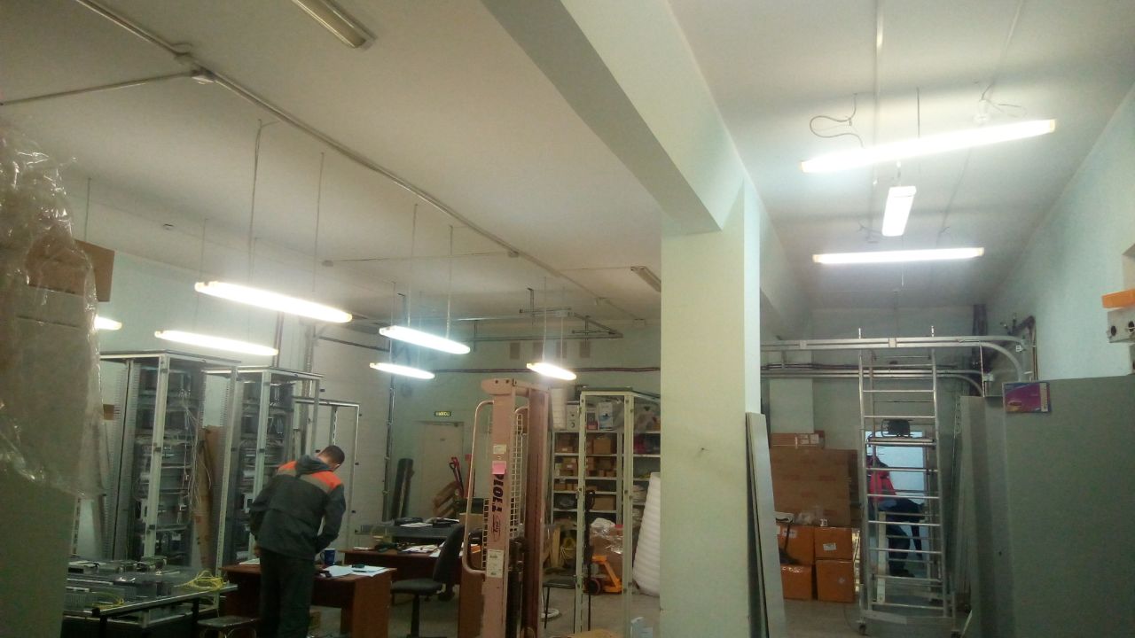 Реконструкция системы освещения в Перми